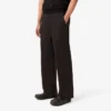 Pantalon de costume en coton rayé, coupe droite Pantalon de costume en coton rayé, coupe droite