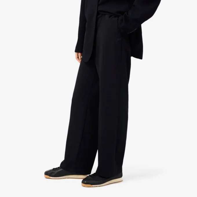 Pantalon de costume oversize en piqué fluide