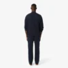 Pantalon de détente en coton gaufré pour homme