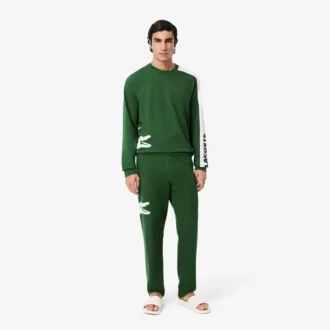 Pantalon de détente en molleton imprimé pour homme