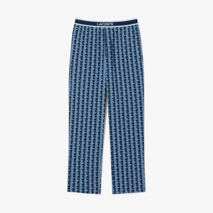 Pantalon de pyjama en popeline Monogram pour homme Pantalon de pyjama en popeline Monogram pour homme