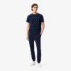 Pantalon de pyjama imprimé en coton pour homme