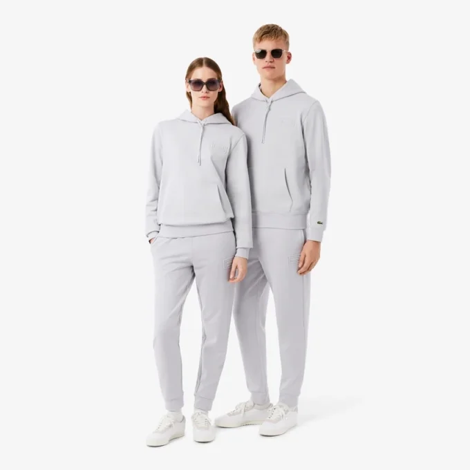 Pantalon de survêtement avec logo en relief Pantalon de survêtement avec logo en relief