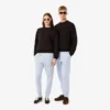 Pantalon de survêtement avec logo en relief Pantalon de survêtement avec logo en relief