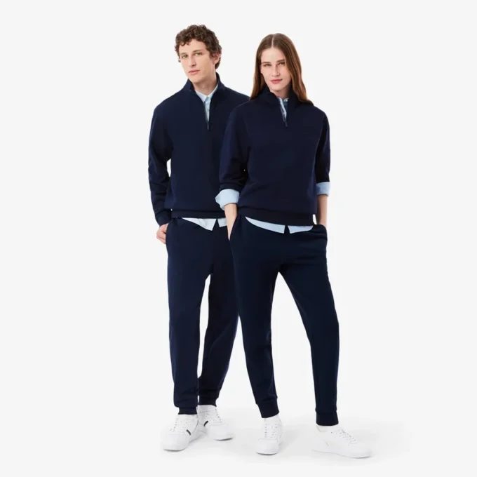Pantalon de survêtement avec logo en relief Pantalon de survêtement avec logo en relief