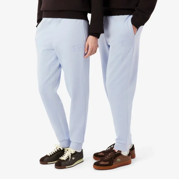 Pantalon de survêtement avec logo en relief Pantalon de survêtement avec logo en relief