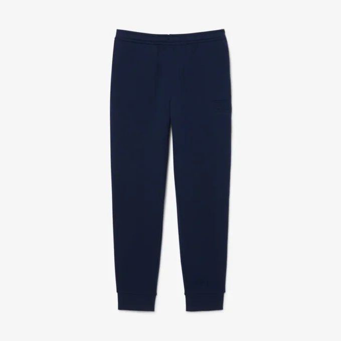 Pantalon de survêtement avec logo en relief Pantalon de survêtement avec logo en relief