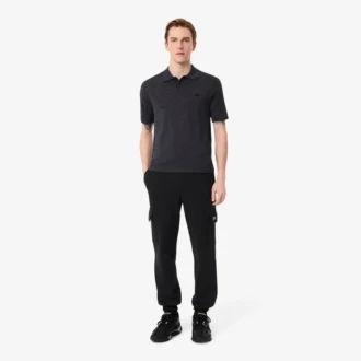 Pantalon de survêtement cargo en molleton pour homme
