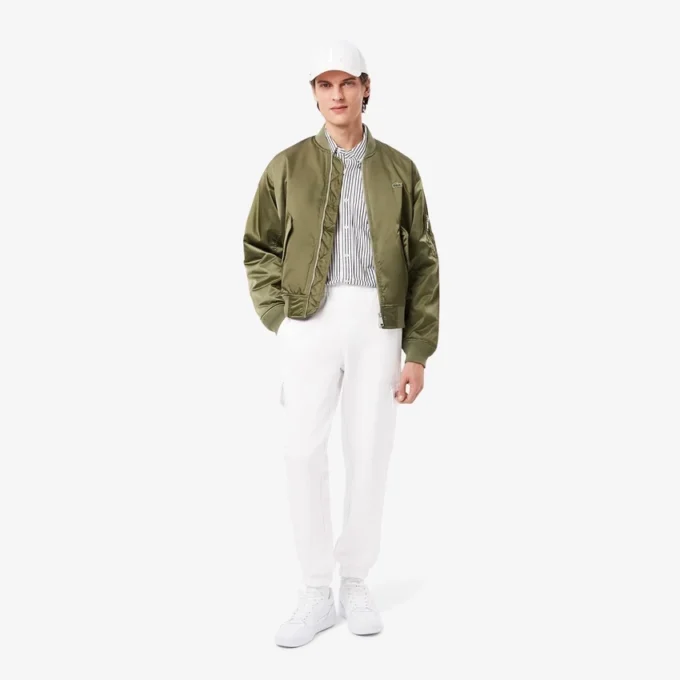 Pantalon de survêtement cargo en molleton pour homme