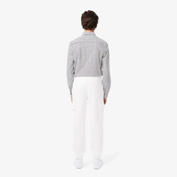 Pantalon de survêtement cargo en molleton pour homme