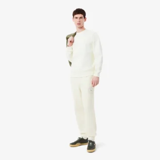 Pantalon de survêtement double face en piqué pour homme