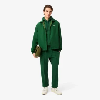 Pantalon de survêtement double face en piqué pour homme