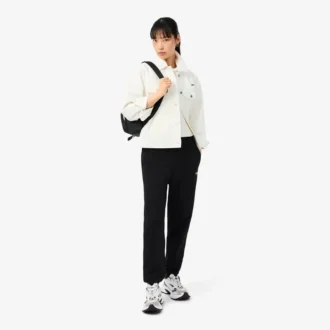 Pantalon de survêtement droit pour femme avec logo