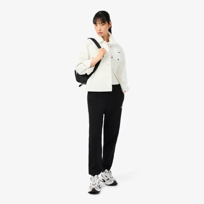 Pantalon de survêtement droit pour femme avec logo Pantalon de survêtement droit pour femme avec logo