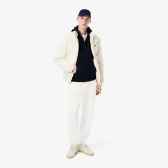 Pantalon de survêtement en molleton avec écusson pour homme