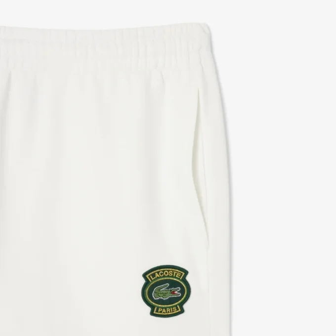 Pantalon de survêtement en molleton avec écusson pour homme Pantalon de survêtement en molleton avec écusson pour homme