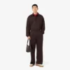 Pantalon de survêtement en molleton coupe ample pour homme Pantalon de survêtement en molleton coupe ample pour homme