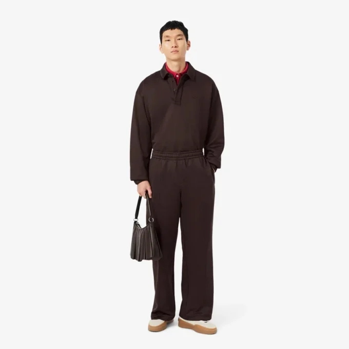 Pantalon de survêtement en molleton coupe ample pour homme Pantalon de survêtement en molleton coupe ample pour homme