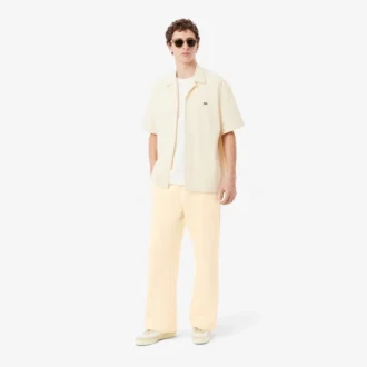 Pantalon de survêtement en molleton coupe ample pour homme
