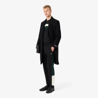 Pantalon de survêtement en molleton à coupe fuselée pour homme