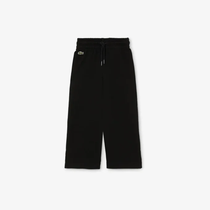 Pantalon de survêtement en molleton à jambes évasées pour fille