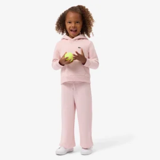 Pantalon de survêtement en molleton à jambes évasées pour fille