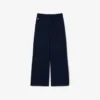 Pantalon de survêtement en molleton à jambes évasées pour fille