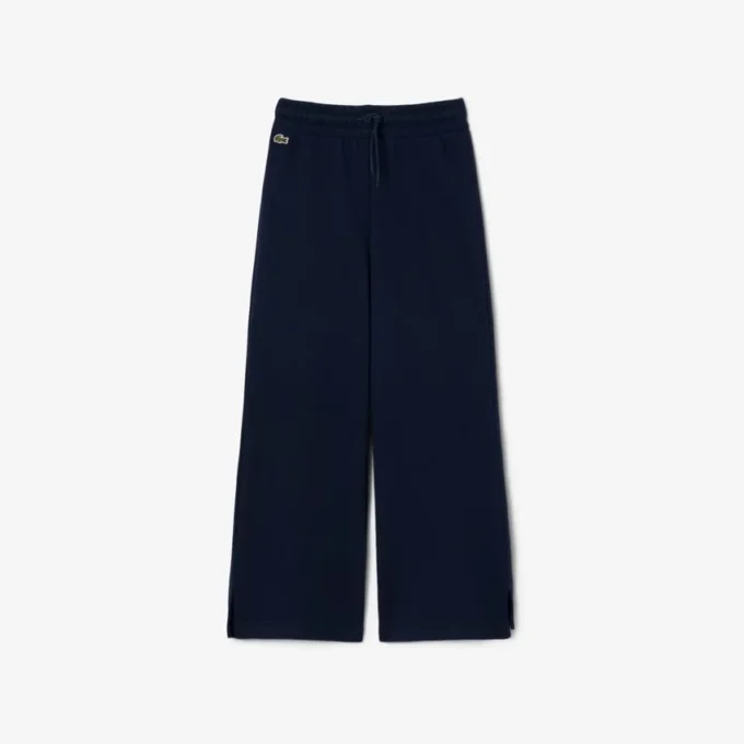 Pantalon de survêtement en molleton à jambes évasées pour fille