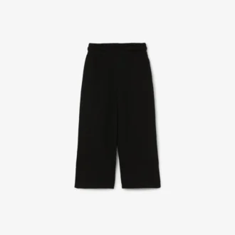 Pantalon de survêtement en molleton à jambes évasées pour fille