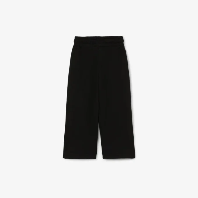 Pantalon de survêtement en molleton à jambes évasées pour fille