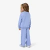Pantalon de survêtement en molleton à jambes évasées pour fille