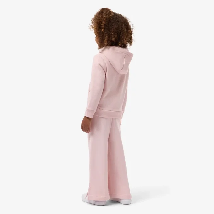 Pantalon de survêtement en molleton à jambes évasées pour fille