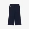 Pantalon de survêtement en molleton à jambes évasées pour fille