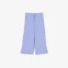 Pantalon de survêtement en molleton à jambes évasées pour fille