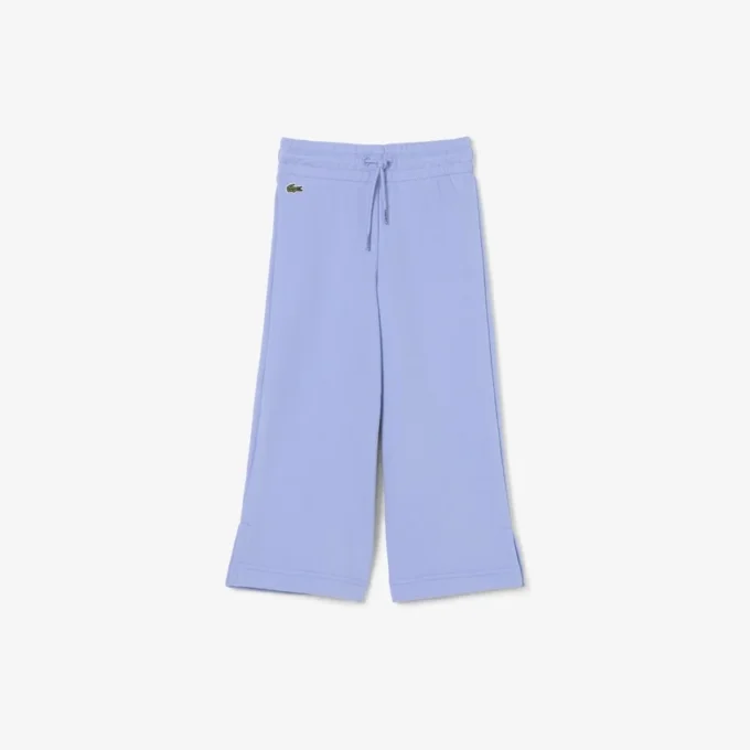 Pantalon de survêtement en molleton à jambes évasées pour fille