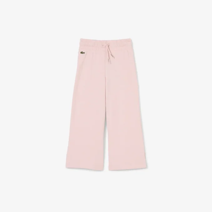 Pantalon de survêtement en molleton à jambes évasées pour fille