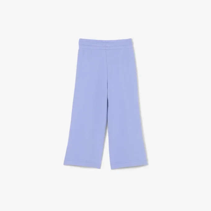 Pantalon de survêtement en molleton à jambes évasées pour fille