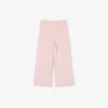 Pantalon de survêtement en molleton à jambes évasées pour fille