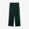 Pantalon de survêtement en satin coupe ample pour homme Pantalon de survêtement en satin coupe ample pour homme