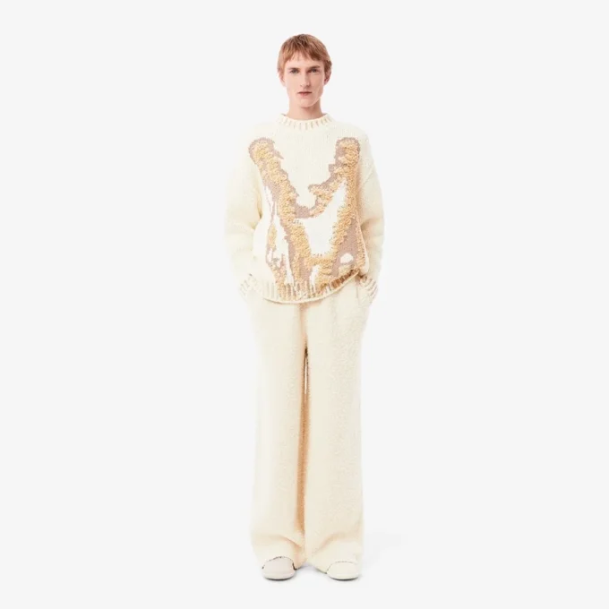 Pantalon de survêtement oversize en maille pour homme Pantalon de survêtement oversize en maille pour homme