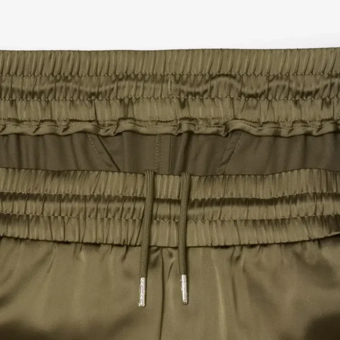 Pantalon de survêtement oversize en satin pour femme Pantalon de survêtement oversize en satin pour femme