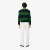 Pantalon de survêtement à plis en sergé pour homme