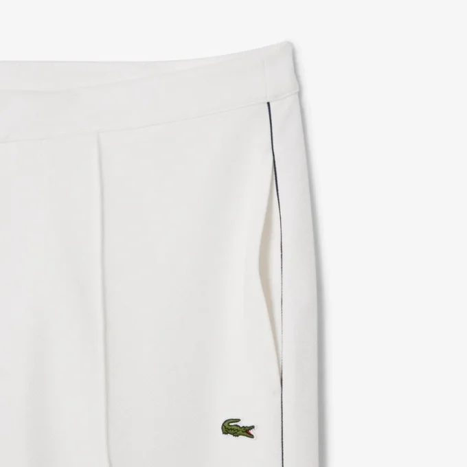 Pantalon de survêtement à plis en sergé pour homme