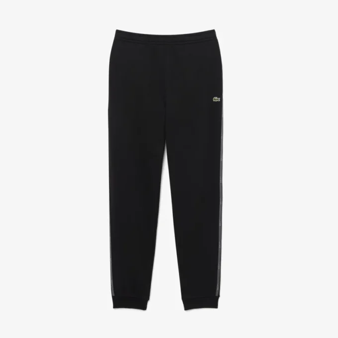 Pantalon de survêtement à rayures et logo Pantalon de survêtement à rayures et logo