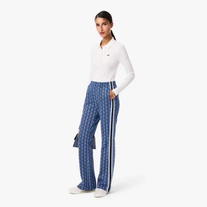 Pantalon de survêtement évasé Monogram pour femme Pantalon de survêtement évasé Monogram pour femme