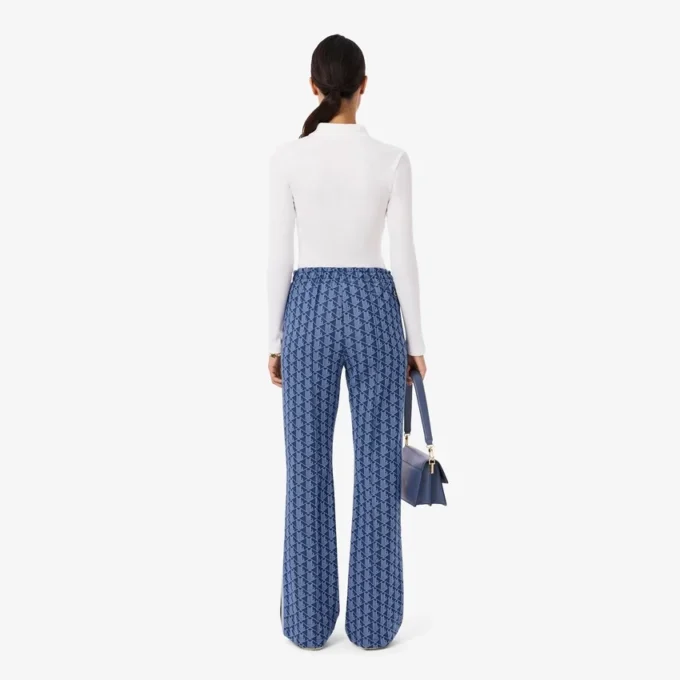 Pantalon de survêtement évasé Monogram pour femme Pantalon de survêtement évasé Monogram pour femme