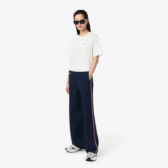 Pantalon de survêtement évasé à rayures pour femme Pantalon de survêtement évasé à rayures pour femme