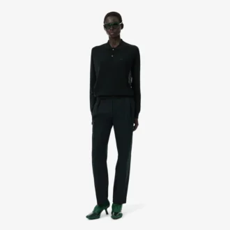 Pantalon droit en laine sur mesure Runway