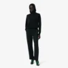 Pantalon droit en laine sur mesure Runway Pantalon droit en laine sur mesure Runway
