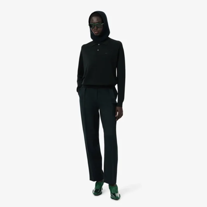 Pantalon droit en laine sur mesure Runway Pantalon droit en laine sur mesure Runway